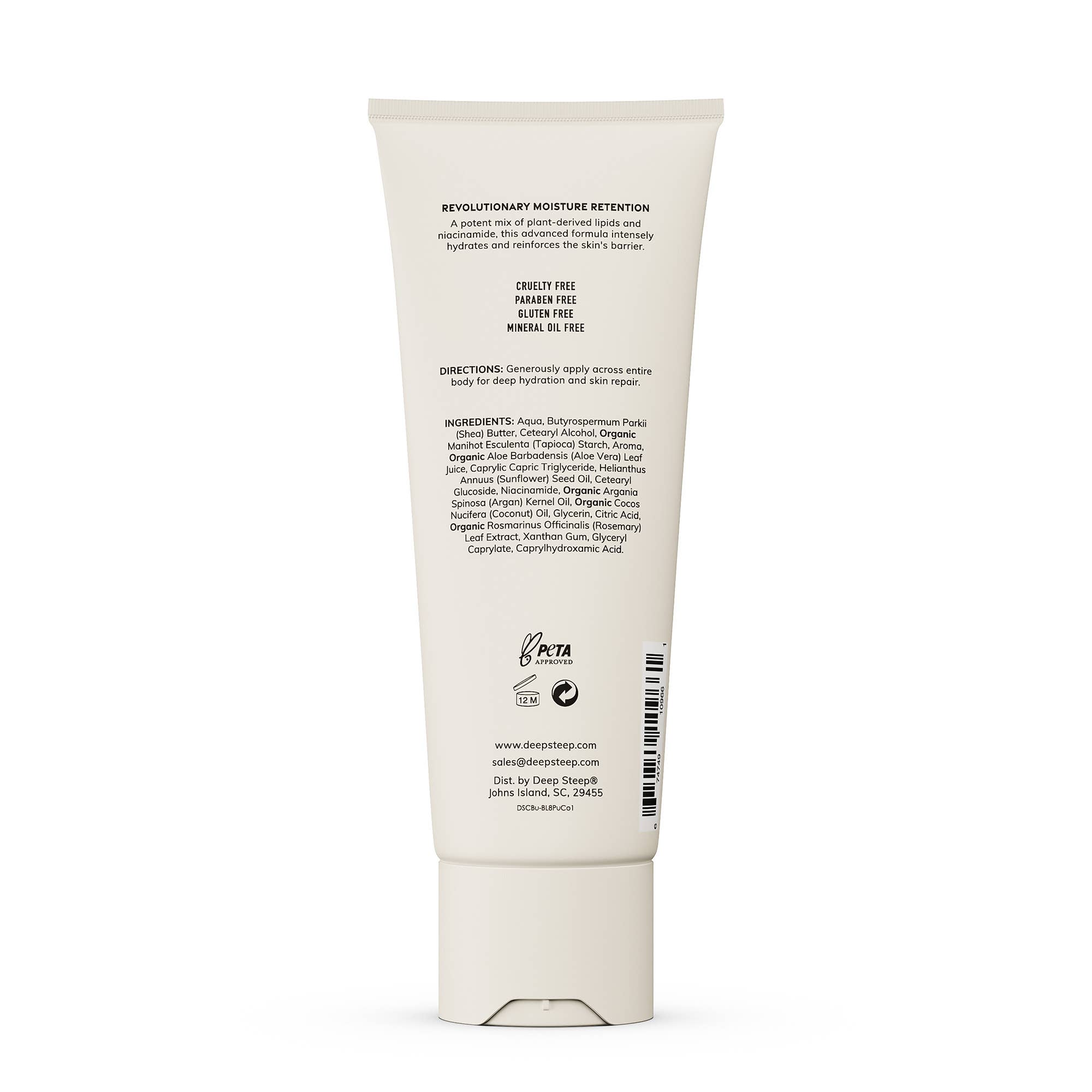 Deep Steep Clean Beauty - Wholesale Body Cream/Lotion - Body Lotion - Pure Coconut 8oz1