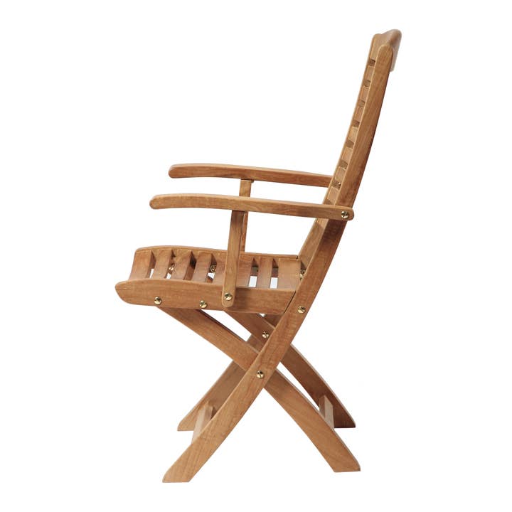 Fauteuil pliant en teck Manhattan pour la vente par ARB Teak & Specialties
