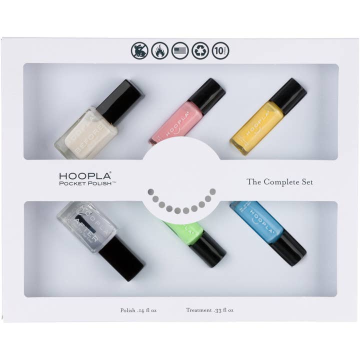 The Complete Clean Nail Polish Set - Cute for wholesale by HOOPLA®
