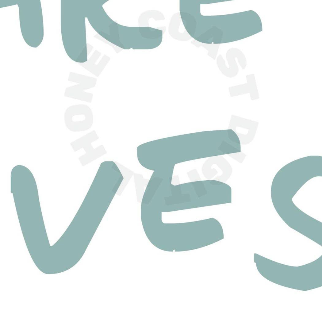 Honey Coast Print Co. - Wholesale Poster - Landscape Make Waves Typography Wall Art Shore Green Prints3