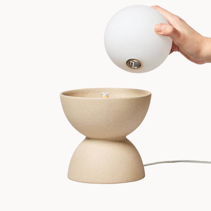 Franca - Wholesale Accent/Desk Lamp - Stacked Table Lights - Stoneware