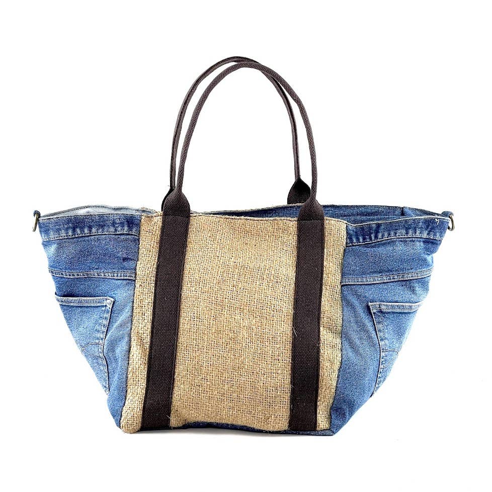MILANO AMOUR - Wholesale Weekender Bag - Women's - NEW JERSEY DENIM MATCH JUTA POP COLOR TRAVEL CROSSBODY BAG2