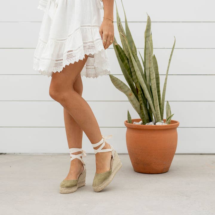 Ritmo Barcelona - Wholesale Wedges - Women's - Kaki Valenciana High Wedge3