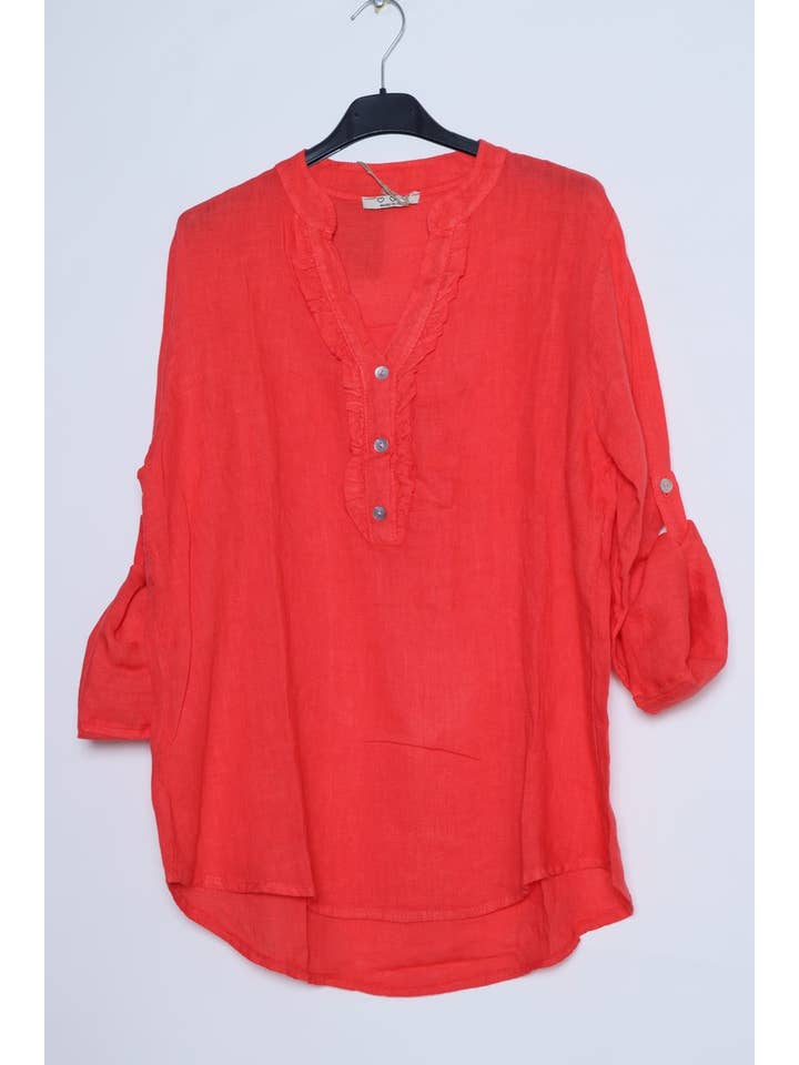 LÉA & LUC – wholesale Blouse – Women’s – 100% Linen Blouse REF. 66499