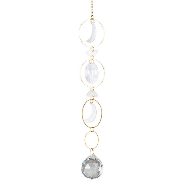 Benjamin International - Wholesale Suncatcher - SUN & MOON RESIN CRYSTAL SUNCATCHER