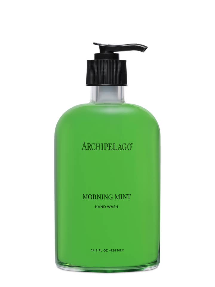 Mint Glass Hand Wash, 14.5 oz for wholesale by Archipelago Fragrences