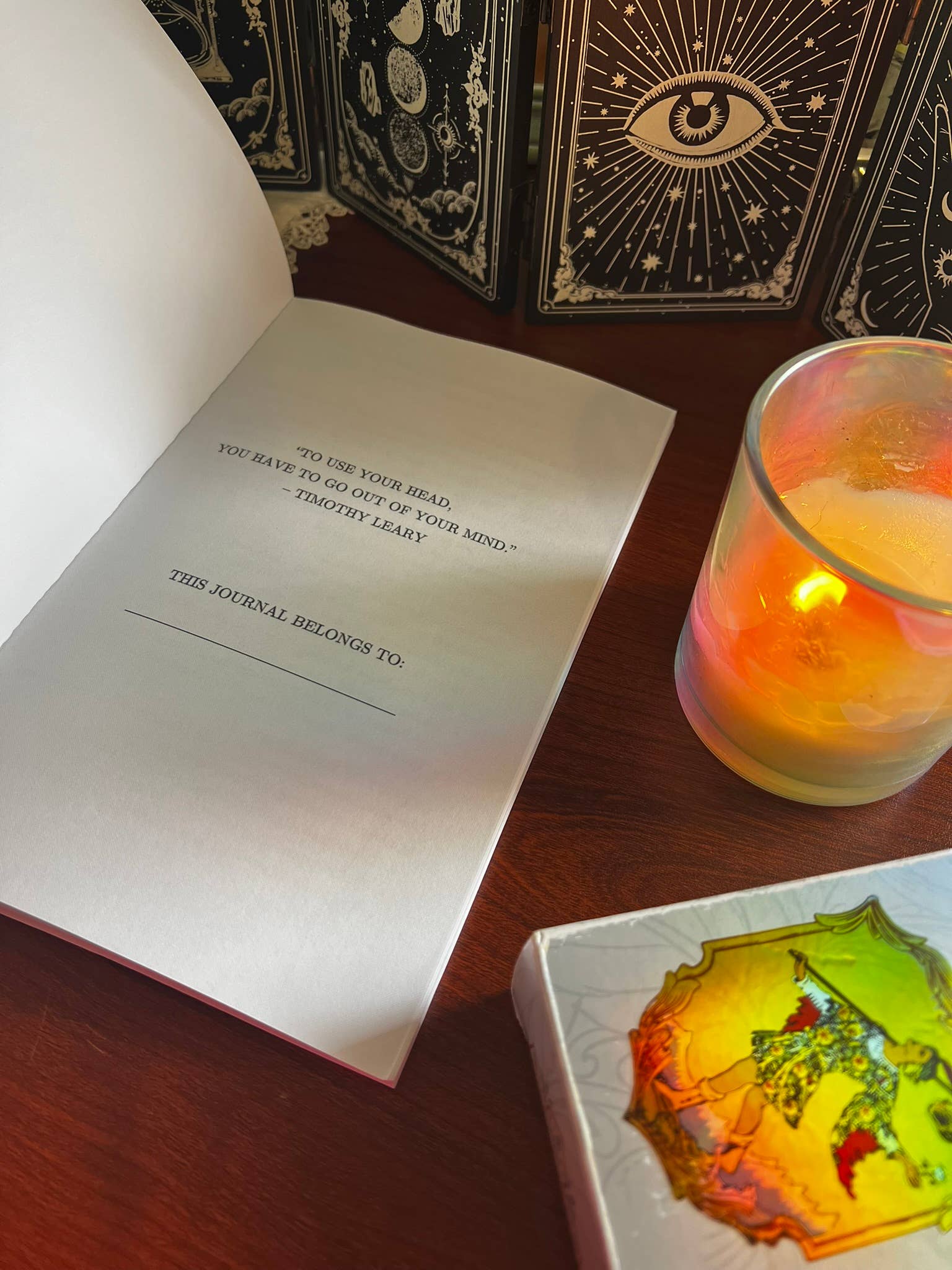 Leah Jones Marcus - Vente Journal intime - Sortez de votre tête : Journal de Tarot1