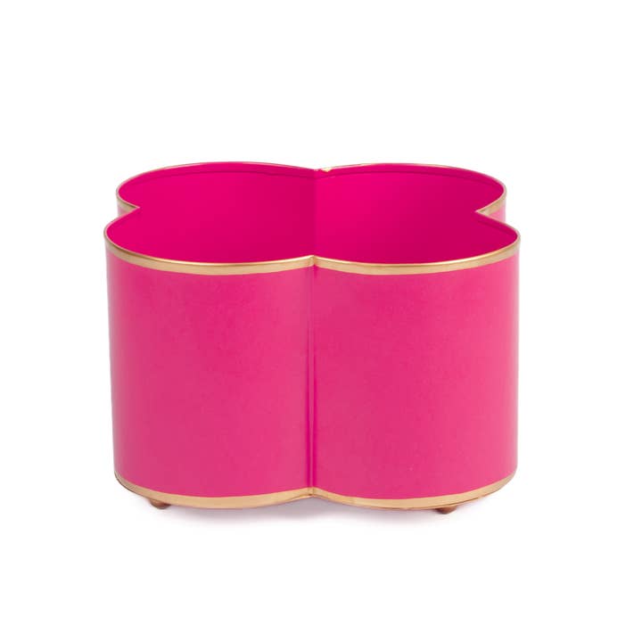 Jaye's Studio - Wholesale Plant Pot - Mattie Quatrefoil Cachepot Planter