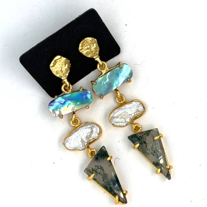 Allie Statement Earrings for wholesale by Gemajesty Jewellery