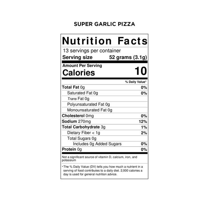 Mélange d'épices pour PIZZA SUPER AIL pour la vente par Balanced Bites