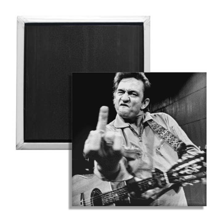 Shady Front - Wholesale Magnet - Johnny Cash Fridge Magnet