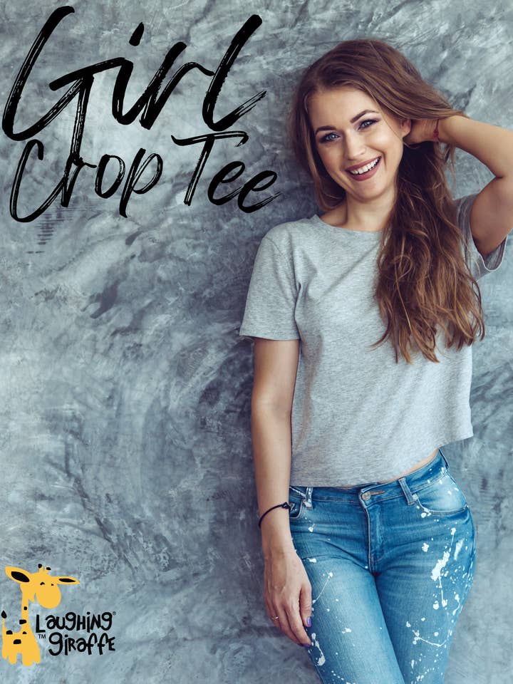 Neil & David - Wholesale Shirt - Women's - Neil & David Crop Top Trendy Short Sleeve T-shirt OPEN SIZE5