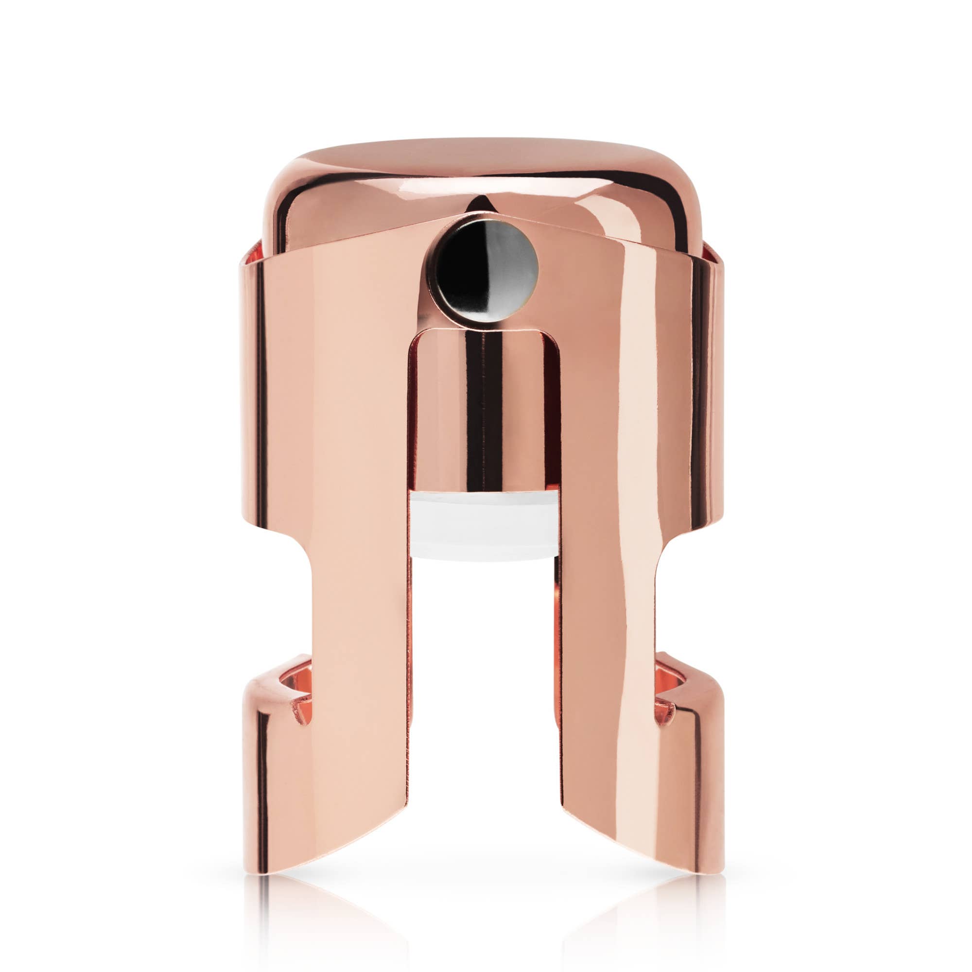 Viski - Wholesale Wine Stopper - Summit™ Copper Plated Heavyweight Champagne Stopper