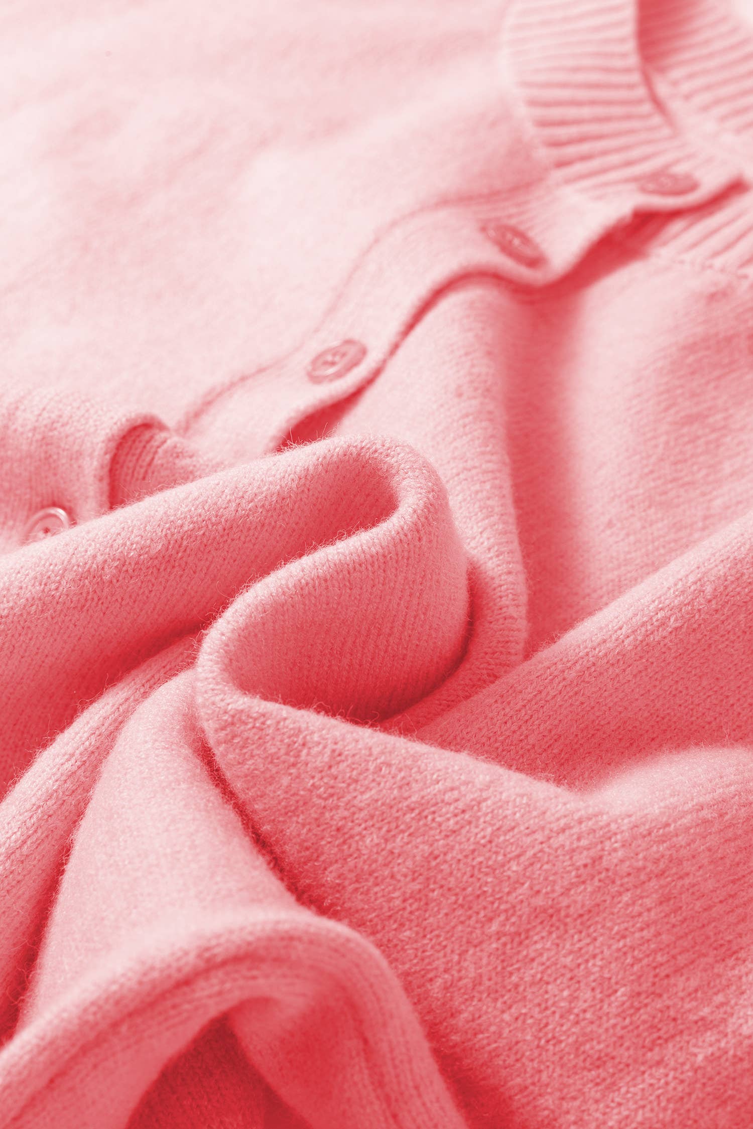 66DISCO - Vente Cardigan – femme - Cardigan en maille à manches 3/4 avec boutons (S-XL)26