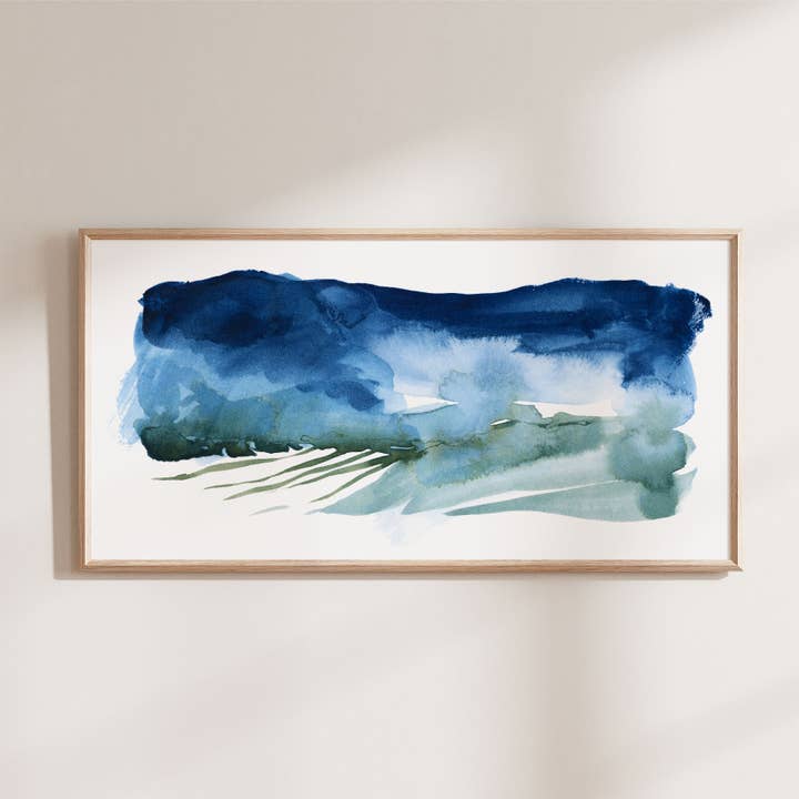 Ciel turbulent — Tempête estivale dans le Midwest — Impression artistique pour la vente par Amber DeCicco Art