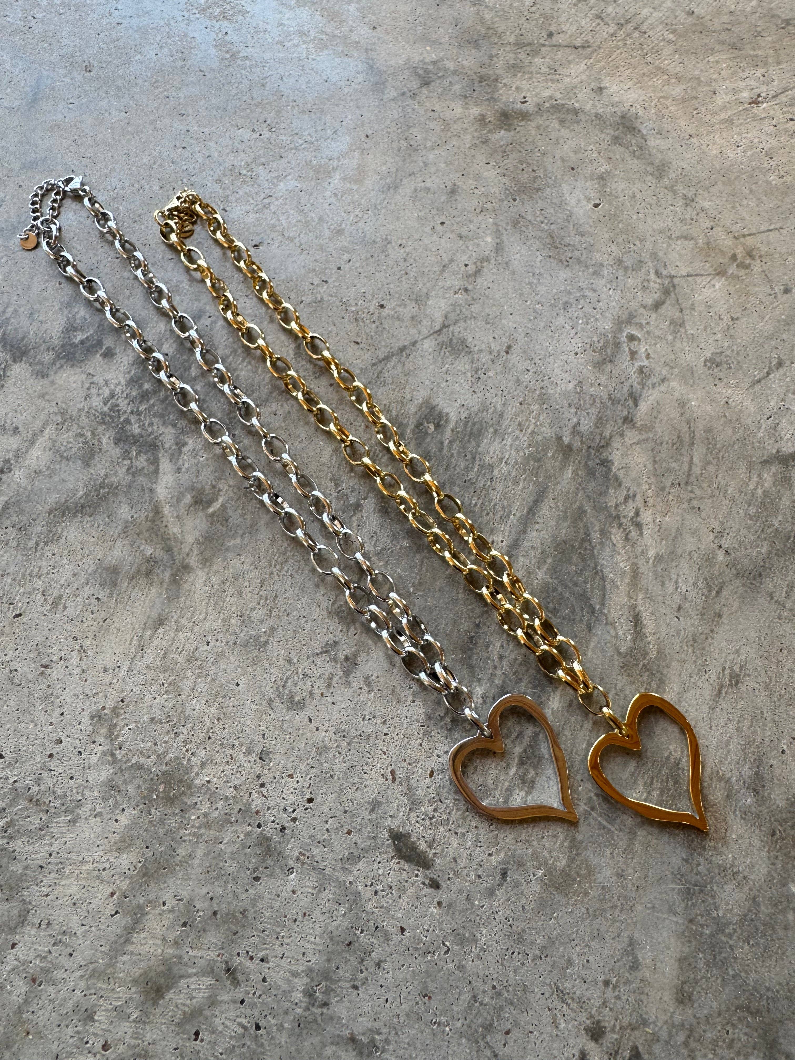 BLAKELEY - Vente Colliers à pendentif - PRÉCOMMANDE - COLLIER HEARTLINE2