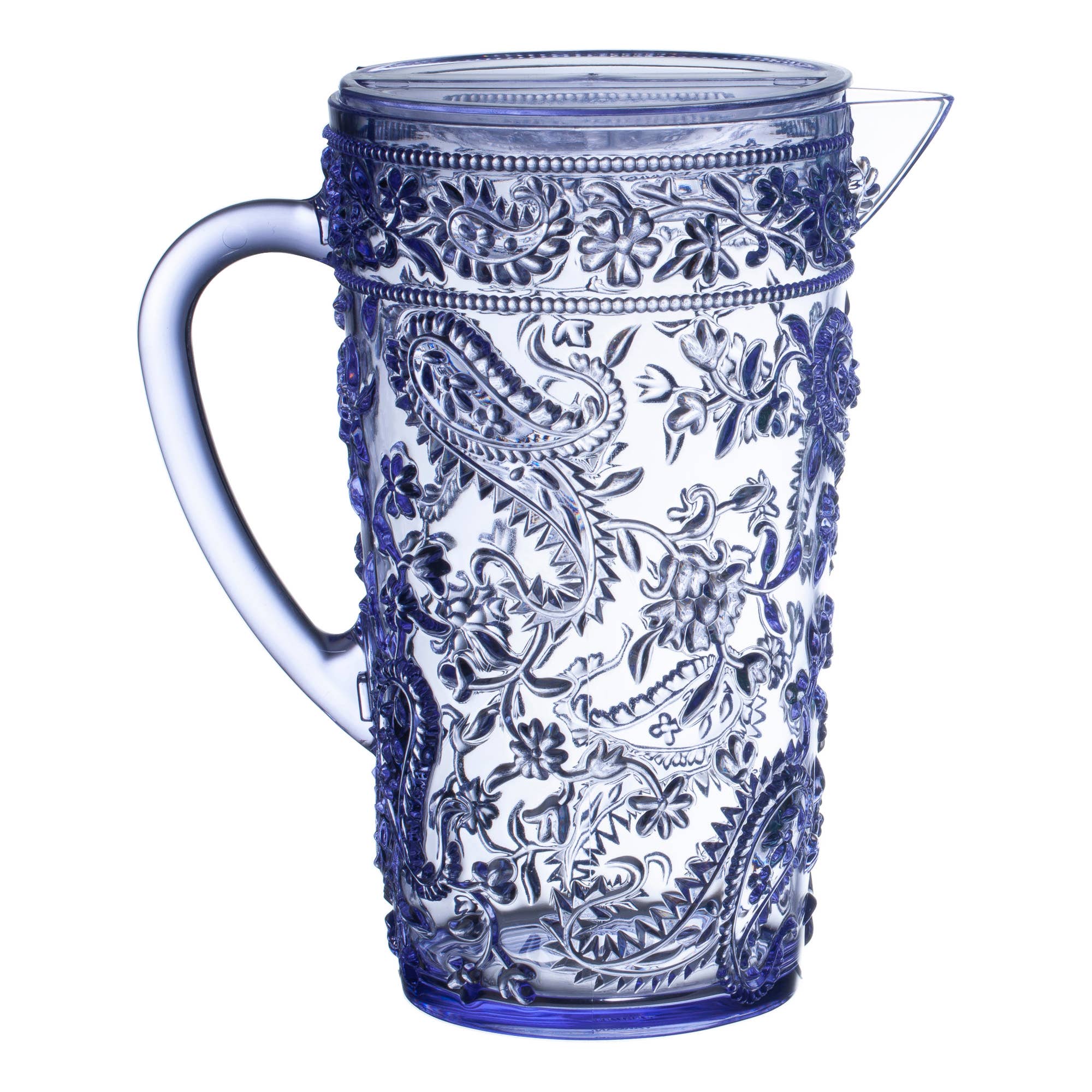 LeadingWare - Wholesale Pitcher - AC-1016 - 2 QT. Paisley Pitcher4