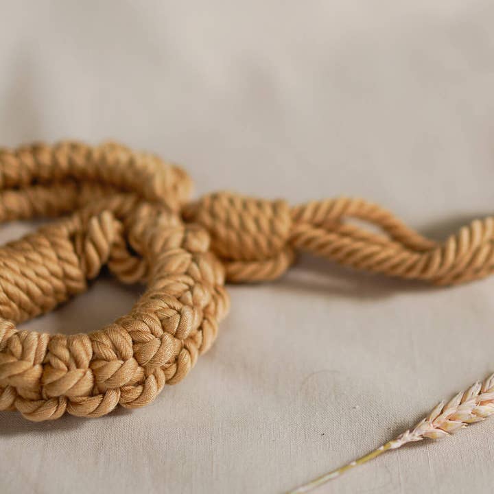 The Natural Love Company - Wholesale Sex Toy - Kanuka | Handcuffs | Soft Handcuffs with Control Cord