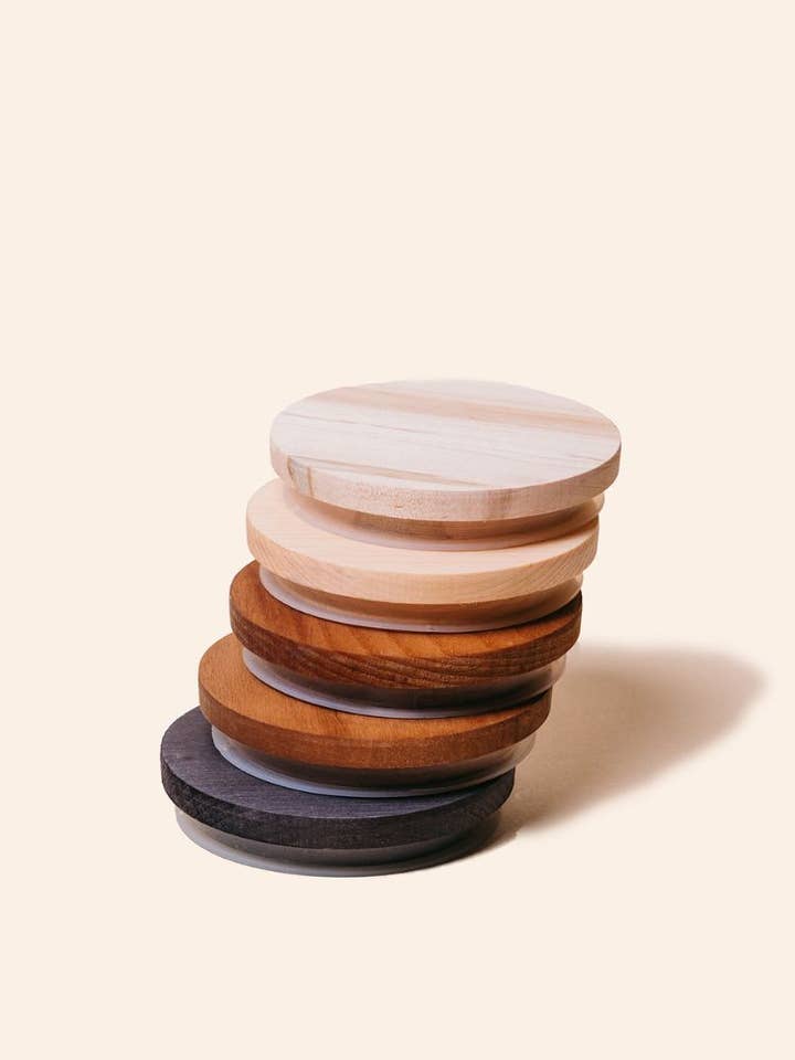 tapa de vela de madera gruesa con junta para venta al por mayor de makesy