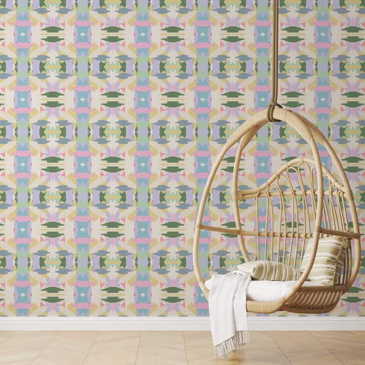 Mila | Behang met afneembare en zelfklevende achterkant | Voorbeplakt behang voor wholesale door Clairebella Personalized Gifts & Pillows