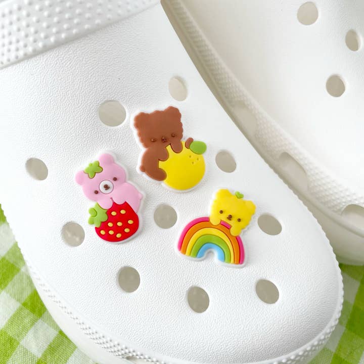 Set de 3 abalorios para zapatos para venta al por mayor de Fujibee