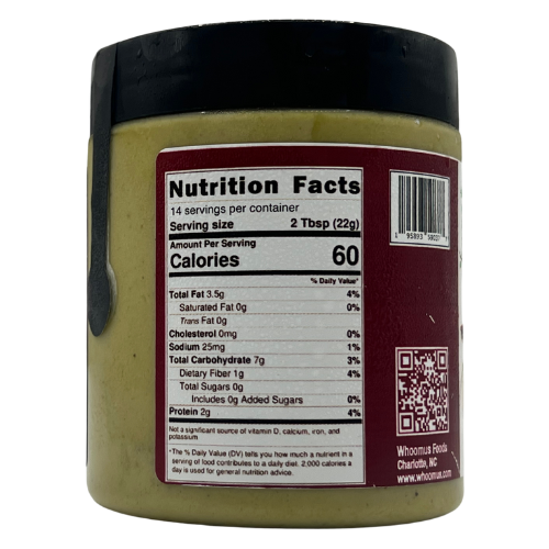 Whoomus Hummus - Wholesale Dip - 8oz - 6 Pack Variety All Natural Gourmet Hummus OG GAR Spicy8