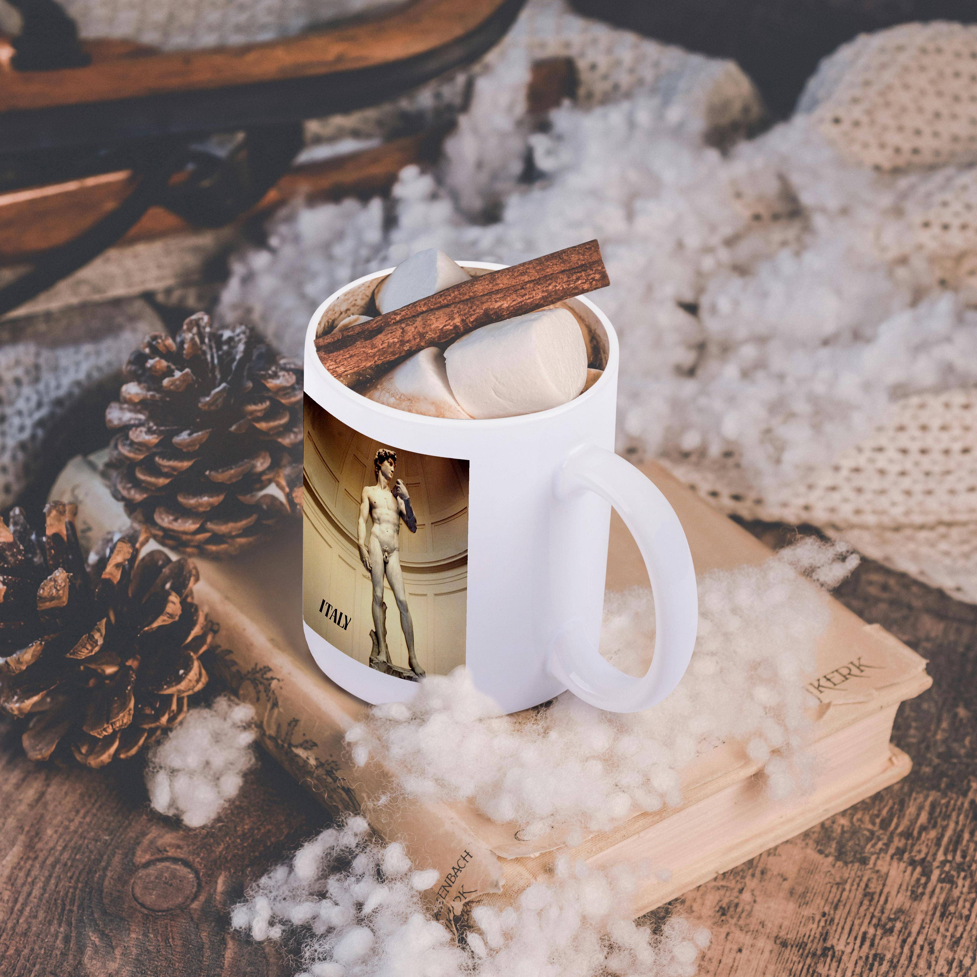 3dRose - Wholesale Coffee Mug - 3dRose, Michaelangelo s David, Mug11