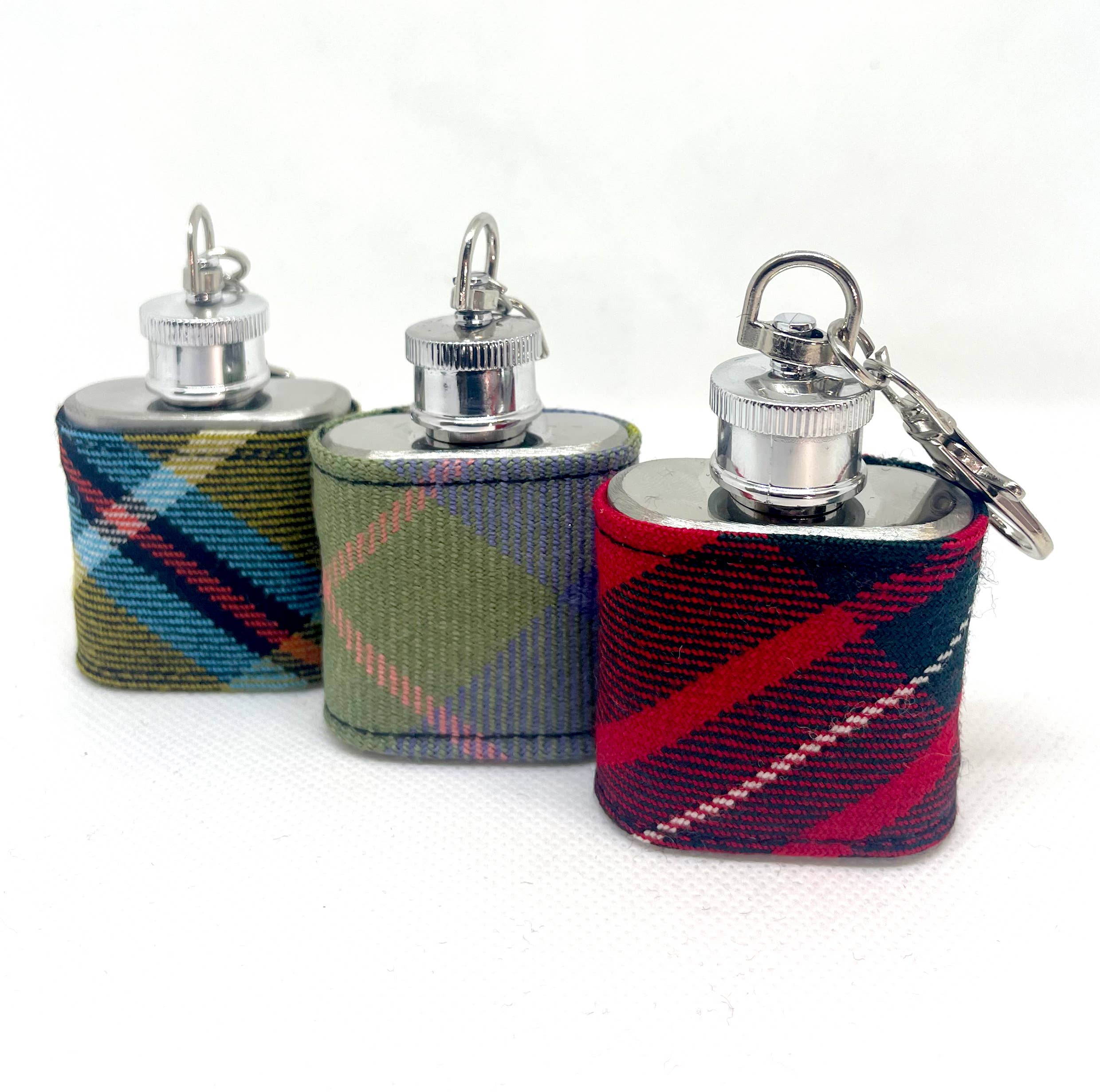 The Edinburgh Bow Tie Co. - Wholesale Flask - Mini Tartan Hip Flask4