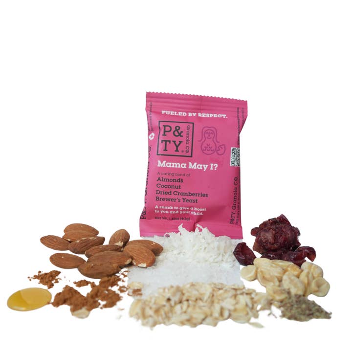 P&TY Granola Co. - Wholesale Snack Bar - Mama May I Granola Bar for Breastfeeding Mamas2