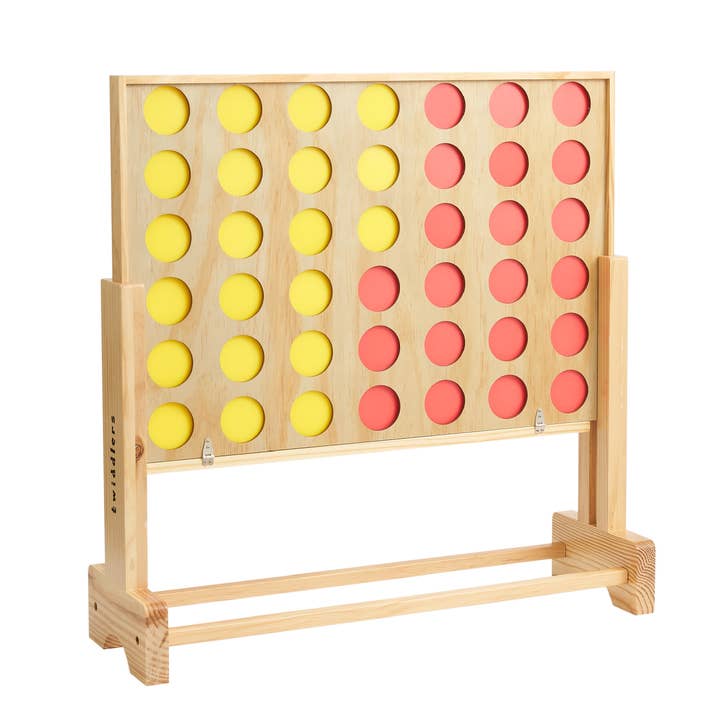 The Twiddlers - Wholesale Board Game - Giant Four In a Row Outdoor Garden Game up to 2.6ft / 82cm