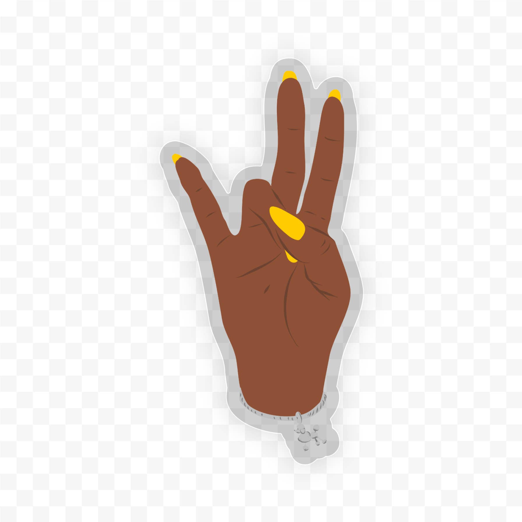 CheerNotes Greeting Cards & Stationery - Wholesale Sticker - Royal Poodle Stickers | Sigma Gamma Rho Sorority| Sisterhood1