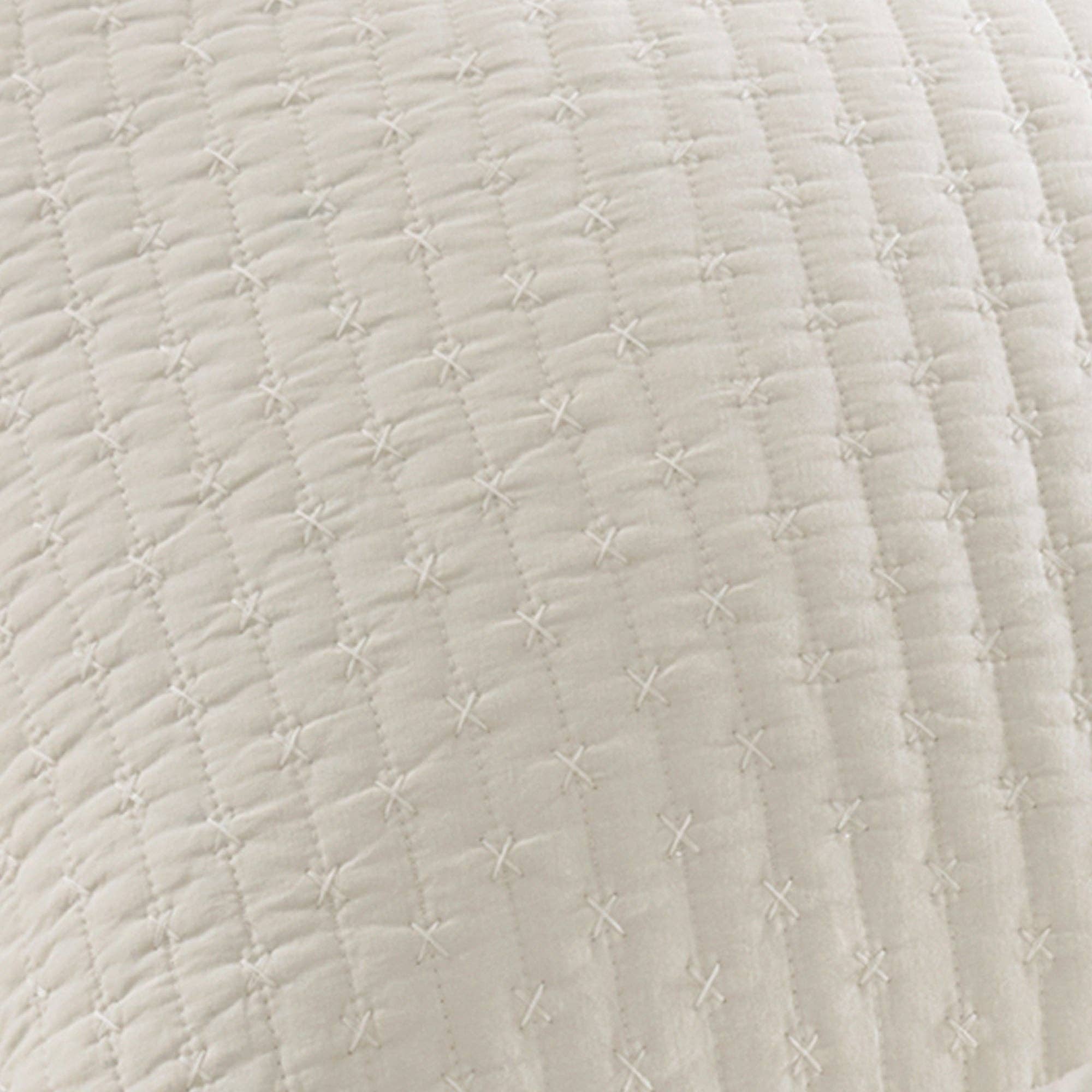 Levtex Home - Vente Parure de lit - Ensemble de couette en point de croix50