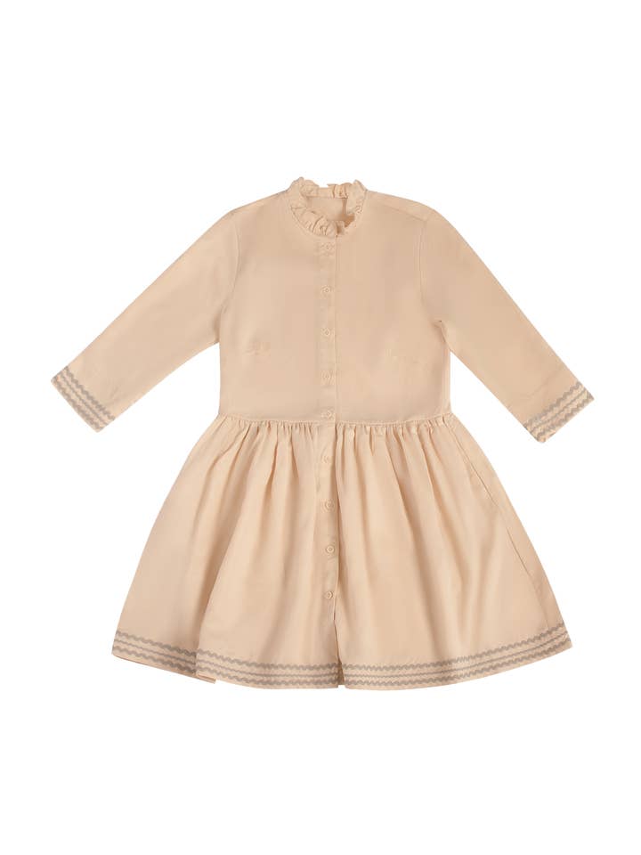 Melody Vestido Mujer - Beige para venta al por mayor de ATELIER PARSMEI