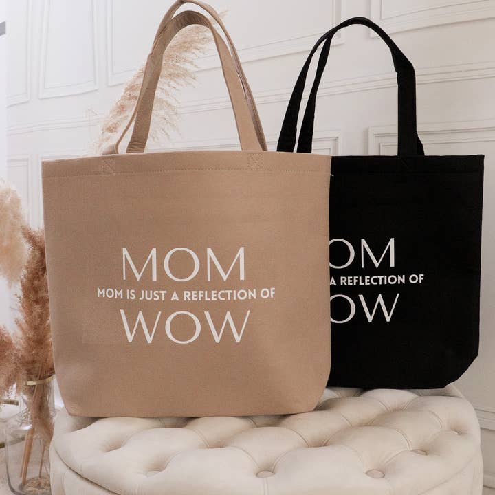 Kiss Couture - Vente Tote bag – femme - Sac en feutre Mom