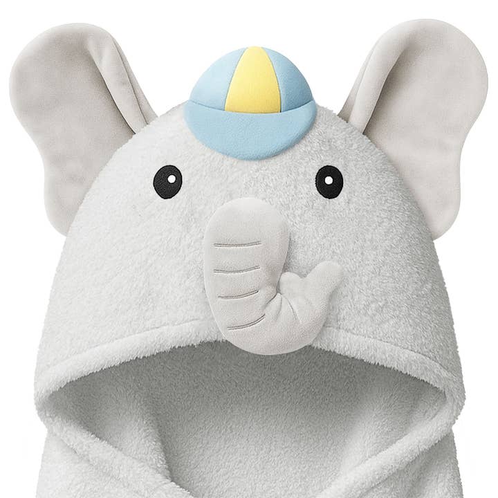 Ethan Playpals Hooded Baby Bath Towels for Newborn for wholesale on Faire1