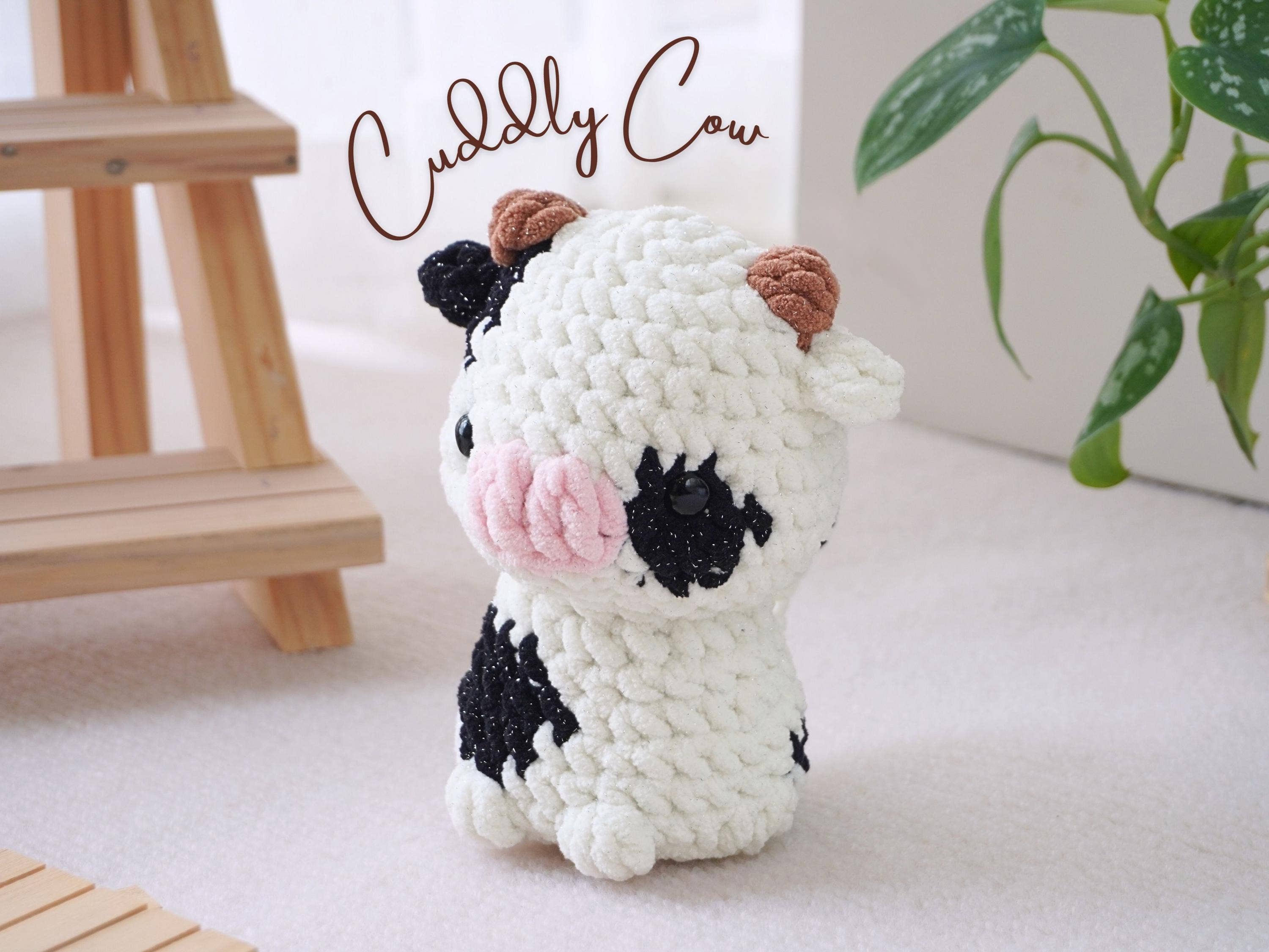 TOMOPOD LLC – wholesale Christmas decoration – Crochet Cute Chill Animal Crew, Amigurumi Pig/Cow/Unicorn1