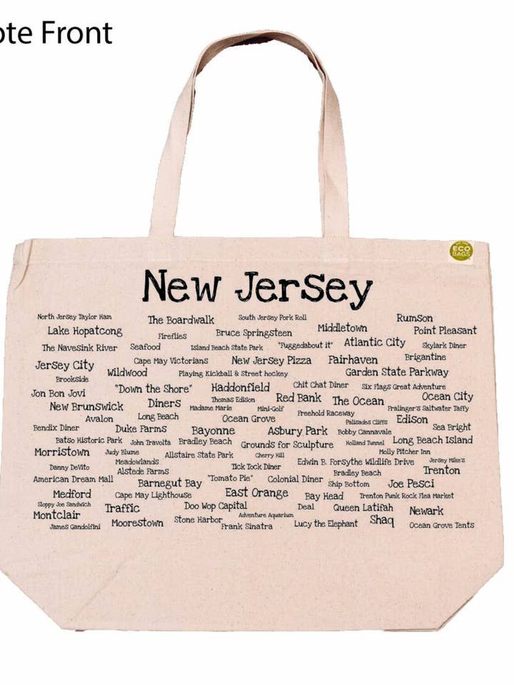New Jersey Pride EcoTote for wholesale by TownieSwag
