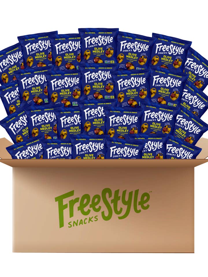 Freestyle Snacks Mediter. Herb Medley 1.1oz/120ct Party BULK for wholesale by Freestyle Snacks