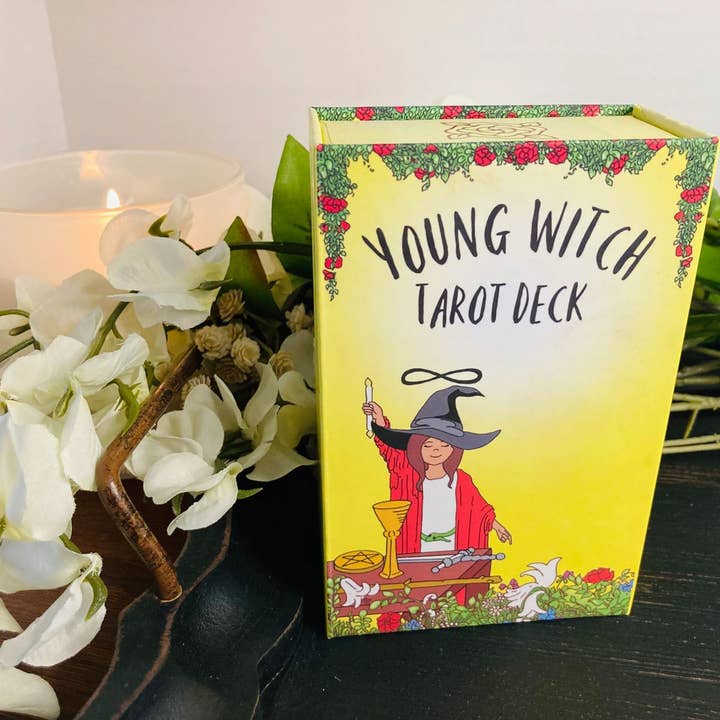 Laughing Cat Publishing - Wholesale Tarot Cards - Young Witch Tarot Deck