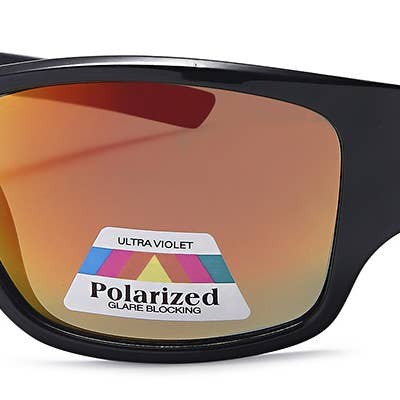 Occhiali avvolgenti polarizzati all'ingrosso POL3240 per la vendita all'ingrosso da parte di West Coast Sunglasses