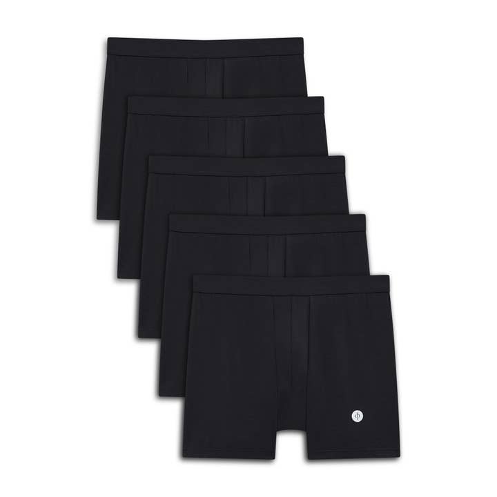 Calzoncillos bóxer de hombre Ultra Suave TENCEL™ Micro Modal - Paquete de 5 para venta al por mayor de Just Peachy