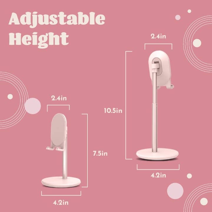 Multitasky - Wholesale Phone/tablet stand - Multi-Angle Extendable Desk Cell Phone Holder & iPad Stand5