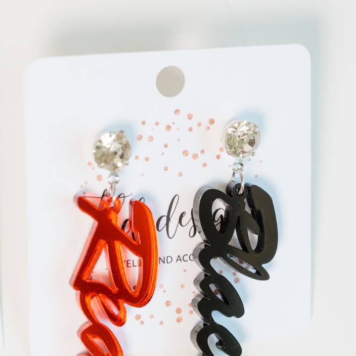 TLD Designs - Wholesale Jewelry Set - Red and Black Collection1