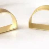 Guldservettringar, set om 6 för wholesale av Casa Collective