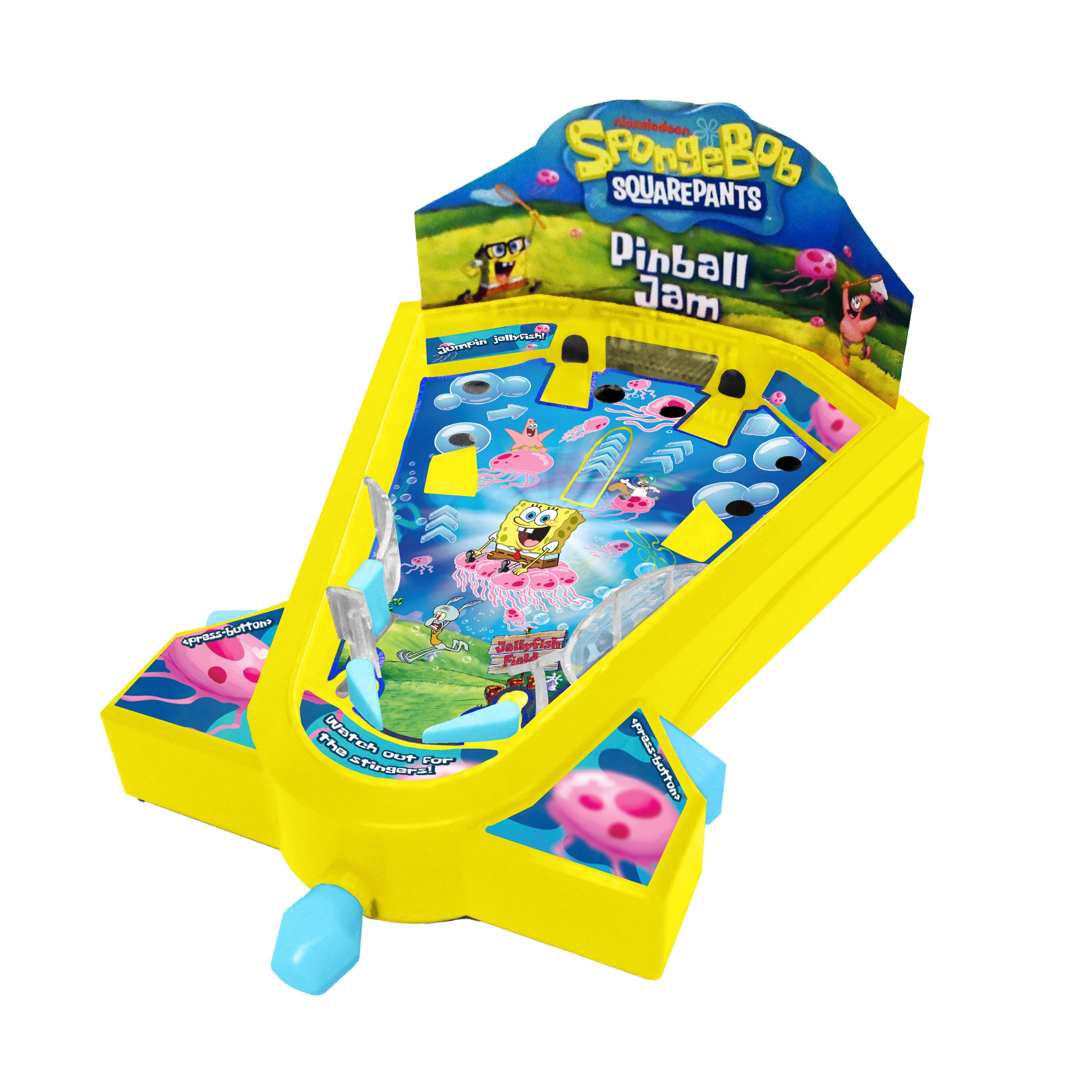 Well Played - Wholesale Classic Toy - Kids - SpongeBob SquarePants Desktop Pinball0