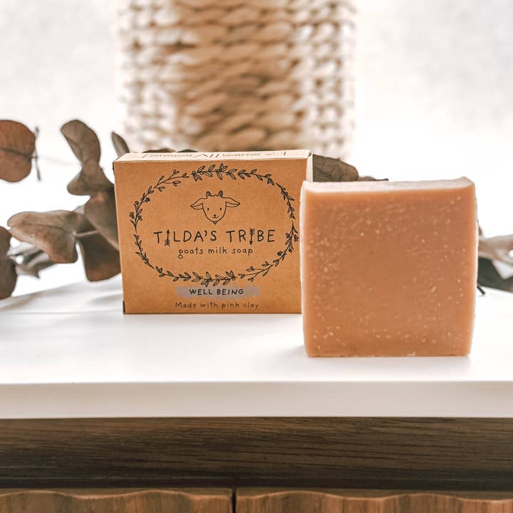 Tildas Tribe - Wholesale Bar Soap - Well Being Bar - Rosemary, Lavender, Eucalyptus & Pink Clay2