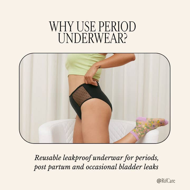 Rif Care - Wholesale Period Underwear - Women's - Leakproof Period Underwear
