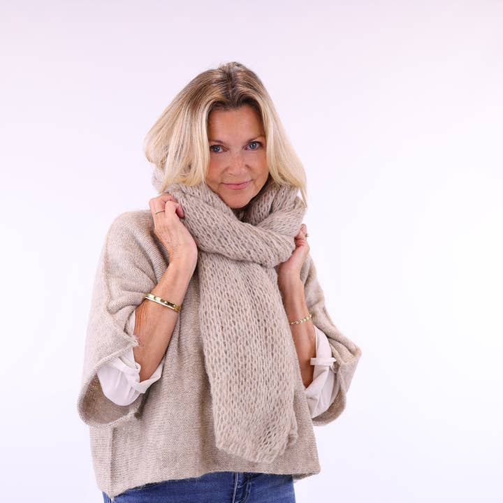 Cadenza Italy Ltd - Wholesale Scarf – Women's - Alpaca Blend Scarf5