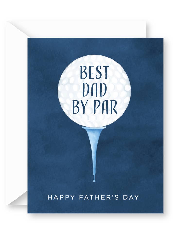 Carte de voeux Golf Father's Day pour la vente par Impress Design Studio