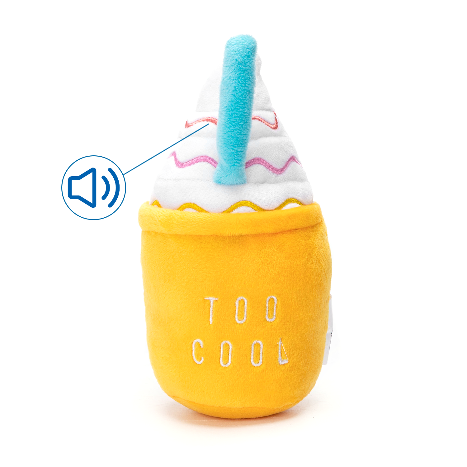 Nobleza - Wholesale Pet Toy - Dog - Plush Dog Toy - Ice Cream0